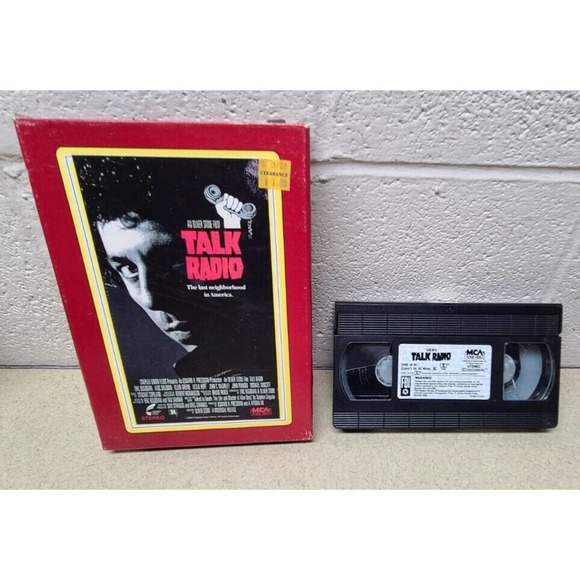 Talk Radio - Big Box VHS Eric Bogosian Alec Baldwin Ellen Greene Oliver Stone - Picture 5 of 6